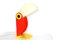 Toucan Table Lamp by OTF Verona, 1960s, Image 2