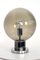 Lampada da tavolo in vetro fumé e placcata in cromo di Doria Leuchten, anni '60, Immagine 1