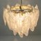 Lustre Mid-Century en Verre Murano 3