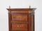 Neoclassical Mahogany & Bronze Chest with Drop Leaf Writing Desk, 1890s 3