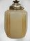Art Deco Hanging Lamp on Chain with Beige Glass Ball﻿, Image 10