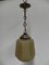 Art Deco Hanging Lamp on Chain with Beige Glass Ball﻿, Image 8