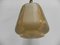 Art Deco Hanging Lamp on Chain with Beige Glass Ball﻿ 11