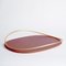 Touché D Tray in Bordeaux by Martina Bartoli for Mason Editions 1