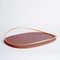 Touché D Tray in Bordeaux by Martina Bartoli for Mason Editions, Image 1