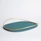 Touché D Tray in Petrol Blue by Martina Bartoli for Mason Editions 1