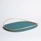 Touché D Tray in Petrol Blue by Martina Bartoli for Mason Editions, Image 1