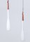 Lámparas colgantes danesas de teca y opalina, años 50. Juego de 2, Imagen 2