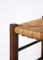 French Bench with Woven Rush Seat, 1950s, Image 13