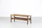 French Bench with Woven Rush Seat, 1950s, Image 1