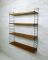 Teak Wall Shelving System by Nisse Strinning for String, 1950s, Image 9