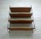 Teak Wall Shelving System by Nisse Strinning for String, 1950s 9