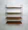 Teak Wall Shelving System by Nisse Strinning for String, 1950s 1