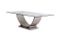 Vintage Brushed Steel Dining Table by Maison Jansen for Belgo Chrom 1