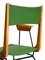 Green Leatherette Armchair by Carlo De Carli, 1950s 9