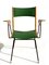 Green Leatherette Armchair by Carlo De Carli, 1950s, Image 3