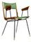 Fauteuil en Similicuir Vert par Carlo De Carli, 1950s 2