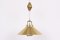 Brass Pendant Lamp by Fritz Schlegel for Lyfa, 1970s 1