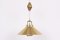 Lámpara colgante de latón de Fritz Schlegel para Lyfa, años 70, Imagen 1