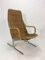 Vintage Rattan & Steel Lounge Chair by Dirk van Sliedrecht, 1950s 1