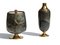 Mid-Century Italian Lacquered Goatskin Ice Bucket and Shaker by Aldo Tura, Set of 2 1
