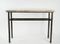 Painted Steel & Marble Console Table, 1980s 6