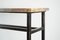 Painted Steel & Marble Console Table, 1980s 4