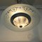 Vintage Art Deco Deckenlampe von Ezan 2