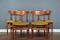 Vintage Danish Extendable Teak Table with Chairs, 1960s 9