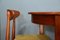 Dänischer ausziehbarer Vintage Teak Tisch mit Stühlen, 1960er 7