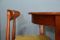 Tavolo vintage allungabile in teak con sedie, Danimarca, anni '60, Immagine 7