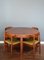 Vintage Danish Extendable Teak Table with Chairs, 1960s, Image 1