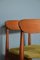 Vintage Danish Extendable Teak Table with Chairs, 1960s 10