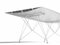 Table B mit eloxierter 180 cm Tischplatte & Stahlbeine von Konstantin Grcic für BD Barcelona 5