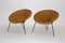 Rattan Side Chairs by Roberto Mango, 1950s, Set of 2 1