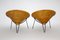 Chaises d'Appoint Rottin par Roberto Mango, 1950s, Set de 2 3