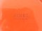 Orangerote Emaille Schalen von Kaj Franck für Finel, 1960er, 3er Set 6