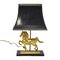 Lampe de Bureau Représentant un Cheval Vintage en Laiton 2