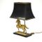 Lampe de Bureau Représentant un Cheval Vintage en Laiton 4