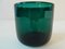 Danish Turquoise Green Glass Grønland Flowerpot by Per Lütken for Holmegaard, 1961 1