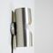 Chromed Wall Lamp with Bent Metal Shade, 1970s 3