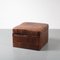 Patchwork Leather Pouf from de Sede, 1970s 1