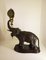 Vintage Sculptural Elephant Clock 2