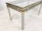 Italian Aluminum and Brass Side Tables, 1970s, Set of 2 3
