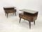 Vintage Italian Rosewood Bedside Tables, Set of 2 11