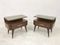 Tables de Chevet Vintage en Palissandre, Italie, Set de 2 5