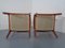 Mid-Century Danish Teak Senator Lounge Chairs by Ole Wanscher for France & Søn / France & Daverkosen, 1960s, Set of 2 27