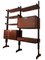 Italian Teak Freestanding Shelving Unit by Vittorio Dassi for Dassi, 1950s 1