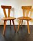 Hand Twisted V-Shaped Back & Heart Shaped Seat Chairs from Wladyslaw Wincze, 1940s, Set of 2 1