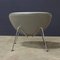 Silver Grey Leather Slice Chair by Pierre Paulin for Artifort, 1960s 8